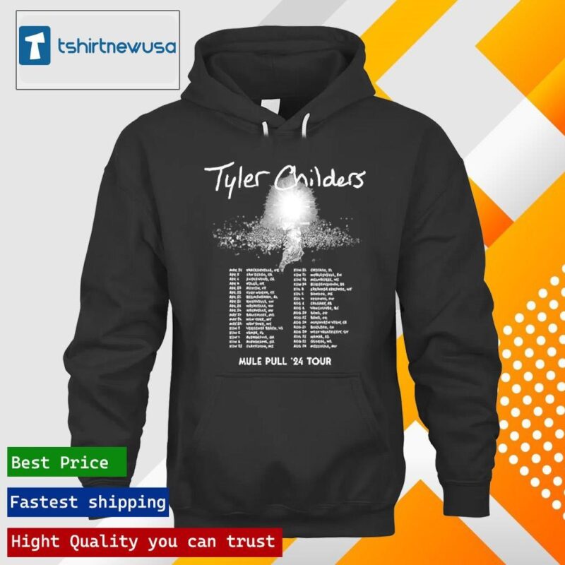 Original Tyler Childers Mule Pull Tour 2024 hoodie