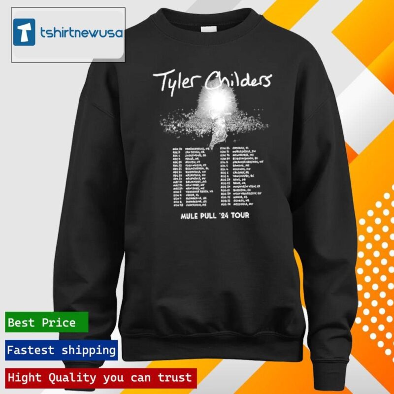 Original Tyler Childers Mule Pull Tour 2024 longsleeve