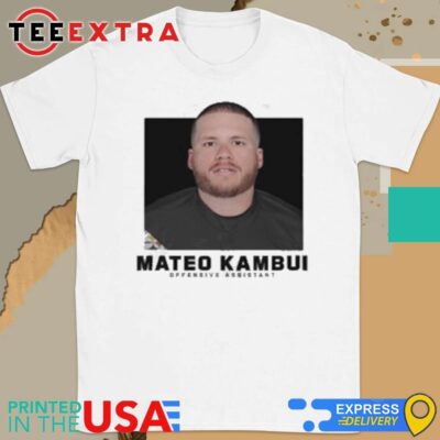 Official Mateo Kambui Offensive Assistant Pittsburgh Steelers Shirt