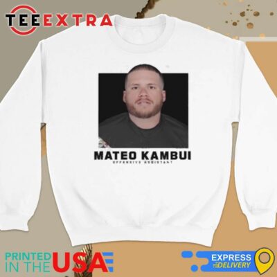 Official Mateo Kambui Offensive Assistant Pittsburgh Steelers Sweatshirt