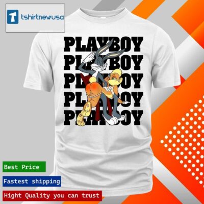 Official bugs And Lola Bunny Playboy Shirt