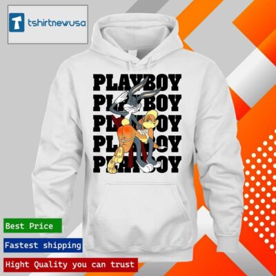 Official bugs And Lola Bunny Playboy Shirt hoodie