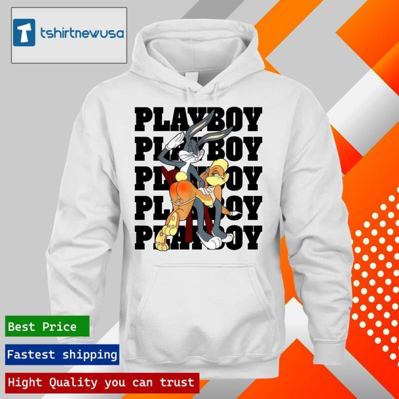 Official bugs And Lola Bunny Playboy Shirt hoodie