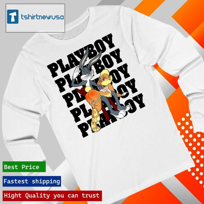 Official bugs And Lola Bunny Playboy Shirt longsleeve