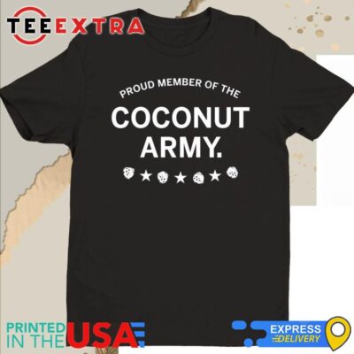 Official Proud Member Of The Coconut Army Kamala Harris Shirt