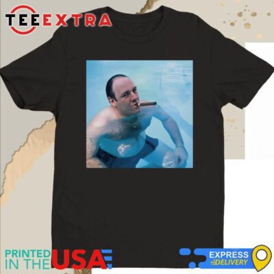 Official Olivia Cooke Tony Soprano Pool Smoking Cigar T-Shirt