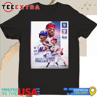 Official New York Mets Vs Philadelphia Phillies 2024 NLDS Shirt