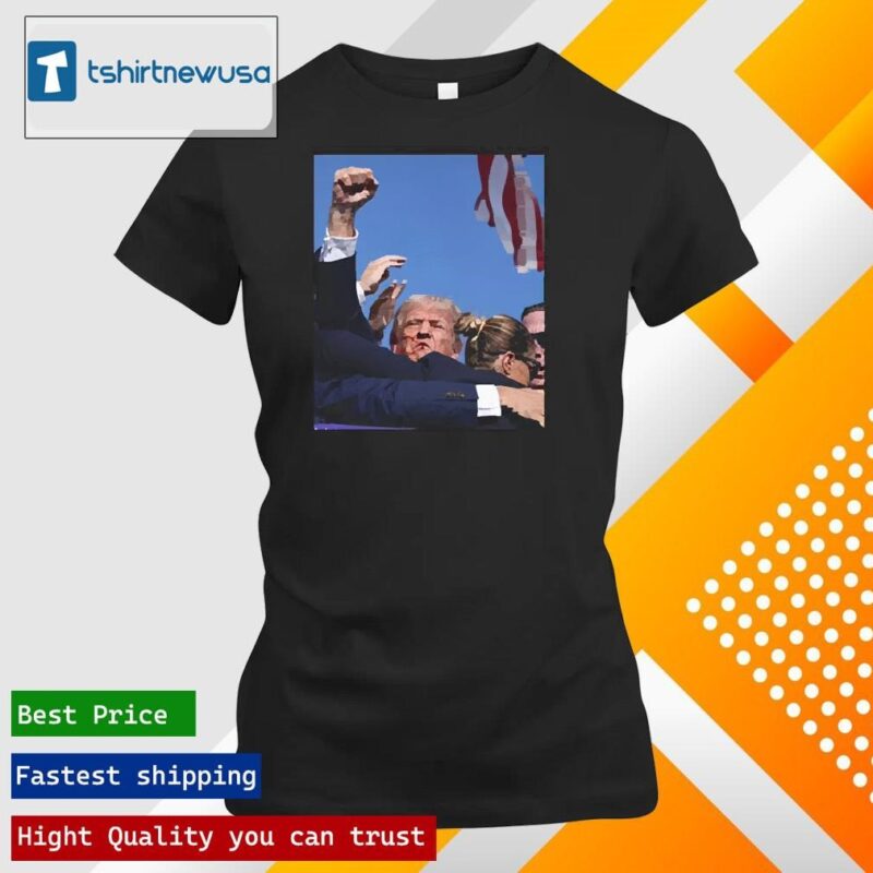 Original Trending Matt Wallace Trump Shot 2024 Shirts ladies tee shirt