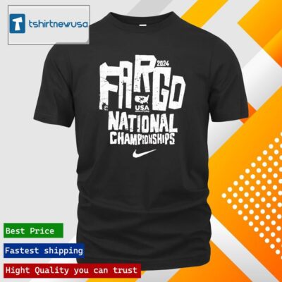 Official 2024 Nike USA Wrestling Fargo National Championships Shirts