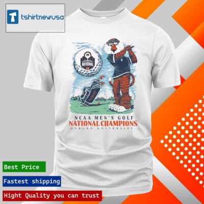 Original Auburn University Ncaa Men’s Golf National Champions T Shirts