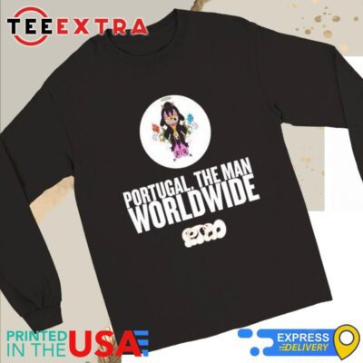 Official Portugal The Man Merch Portugal. The Man Worldwide Long Sleeve Tee