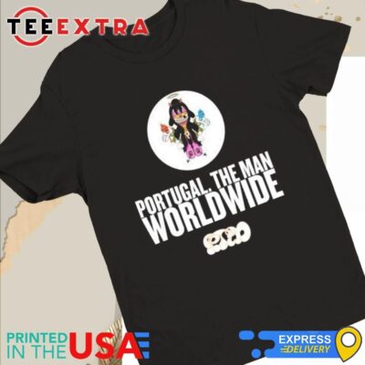 Official Portugal The Man Merch Portugal. The Man Worldwide Women Tee