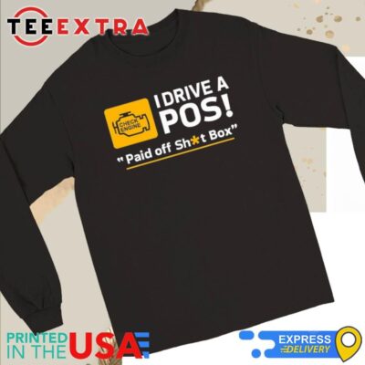 Official Cleetus McFarland Cleetus I Drive A POS Paid Off Shit Box 2024 Long Sleeve Tee