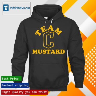 Official Cleveland guardians team mustard hoodie