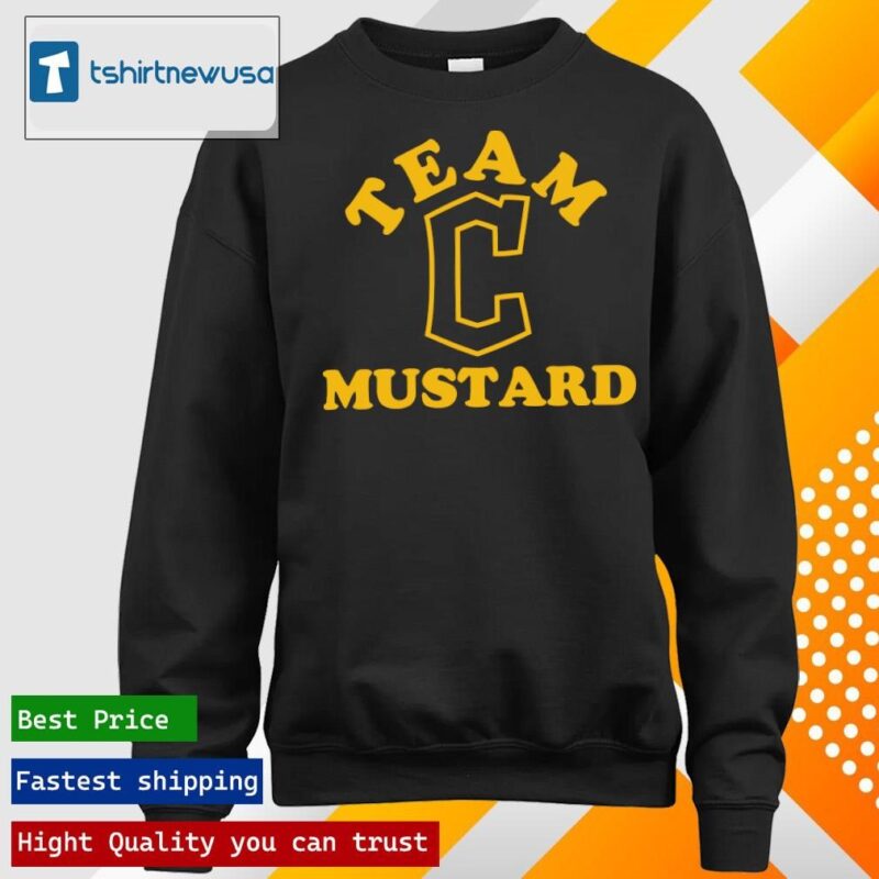 Official Cleveland guardians team mustard longsleeve