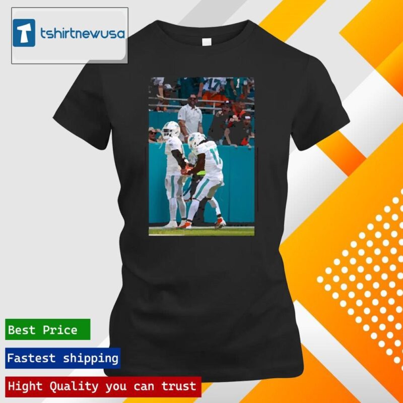 Funny Photo Of Tyreek Hill’s Td Celebration 2024 T ladies tee shirt