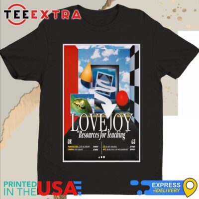 Official Lovejoy Band Resources For Teaching Tour 2024 Shirt