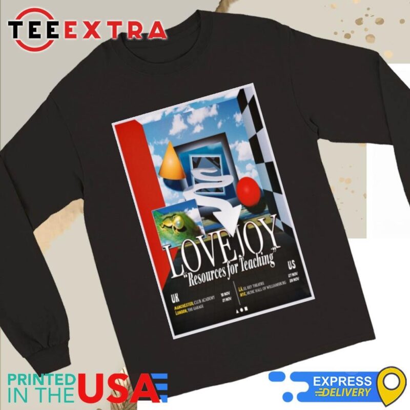 Official Lovejoy Band Resources For Teaching Tour 2024 Long Sleeve Tee