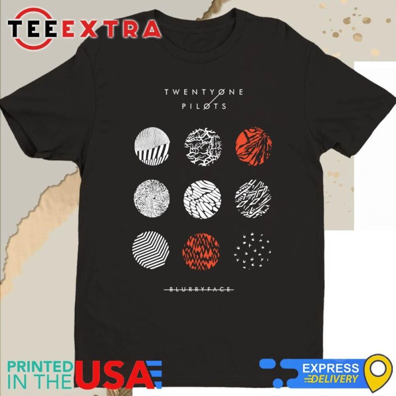 Original Twenty One Pilots Blurryface T-shirt