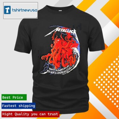 Official Metallica M72 East Rutherford NJ Day 2 Merch Tee M72 North American Tour On August 6 2023 At Metlife Stadium Two Sides Unisex Shirts