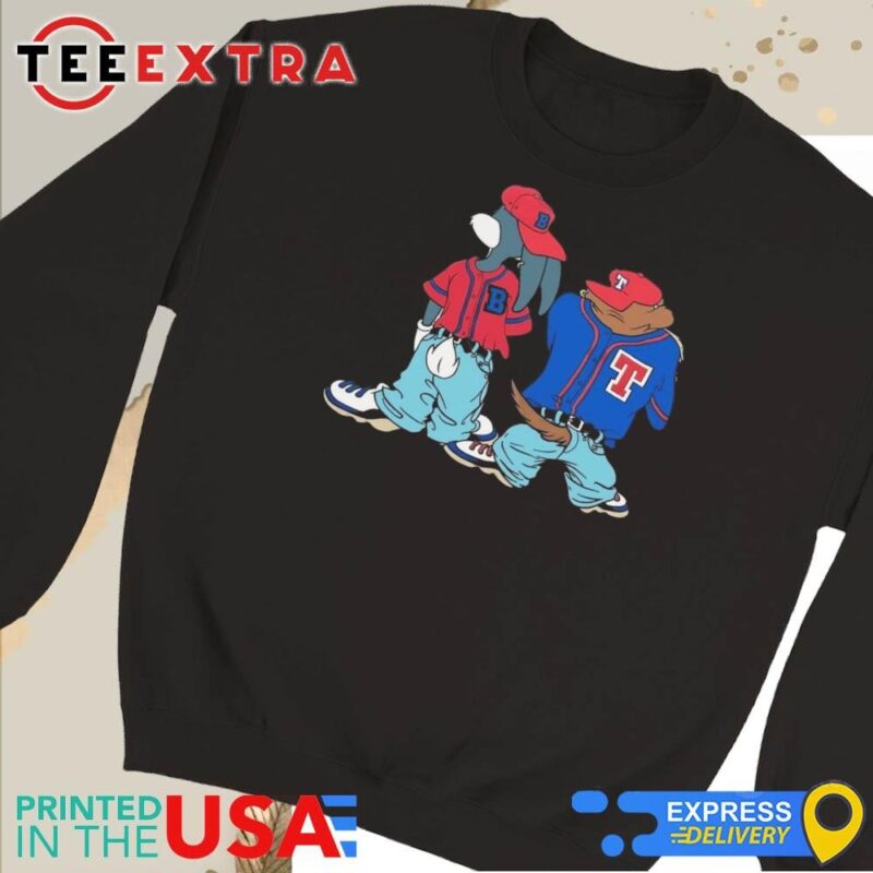 Official Vintage Looney Tunes Bugs Bunny Taz Aop 90s Sweatshirt