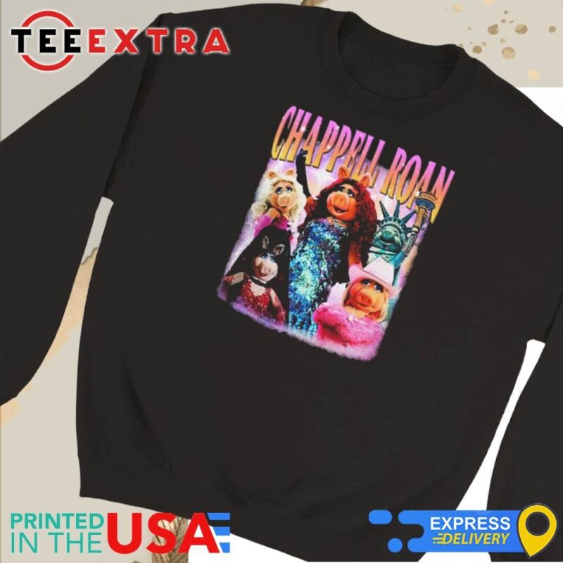 Official Chappell Roan x The Muppet T-Shirt Miss Piggy Chappell Roan Sweatshirt