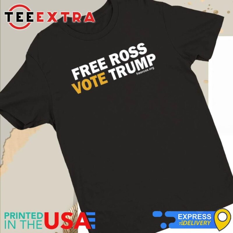 Official Free Ross Vote Trump Women Tee