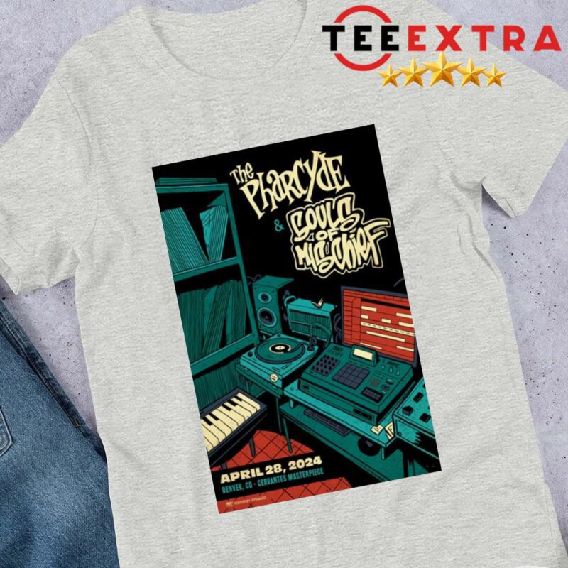 The Pharcyde & Souls of Mischief Red Rocks Denver, CO April 28, 2024 Shirt Shirt