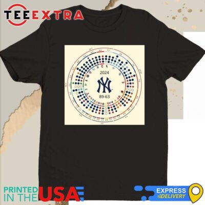 Official 2024 New York Yankees are MLB 89 63 RepBX HeadToHead Shirt