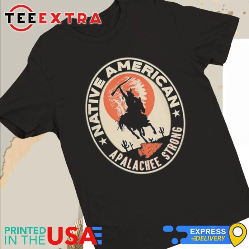 Official Apalachee Tribe Native American Indian Pride Respect Strong Women Tee