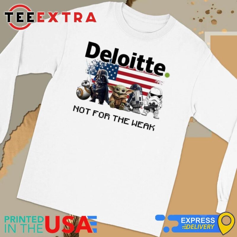 Star Wars Deloitte Not For The Weak Long Sleeve Tee