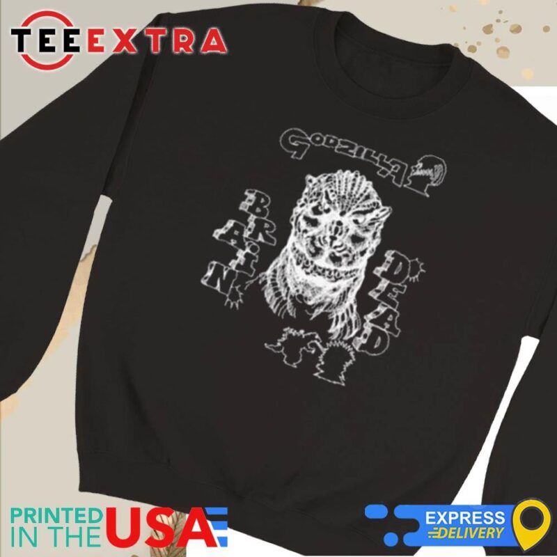 Official Godzilla Brain Dead X Godzilla Total Destruction Sweatshirt