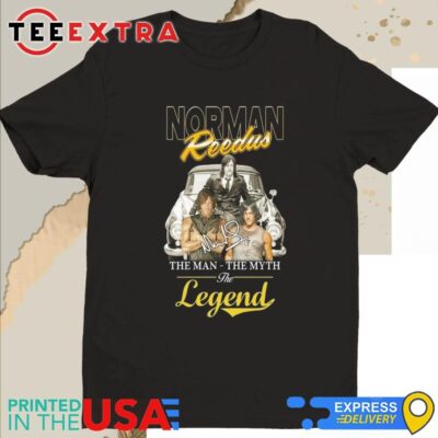 Official Norman Reedus The Man The Myth The Legend Signature Shirt