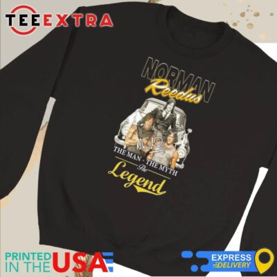 Official Norman Reedus The Man The Myth The Legend Signature Sweatshirt