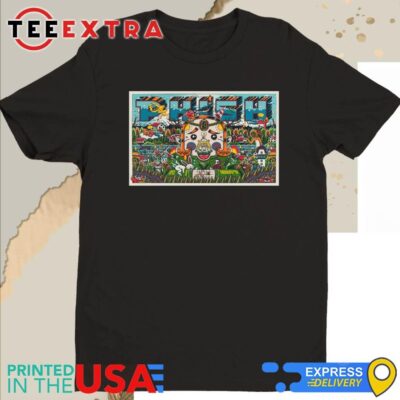 Official Phish July 23-24 2024 Mohegan Sun Arena Uncasville CT T-Shirt