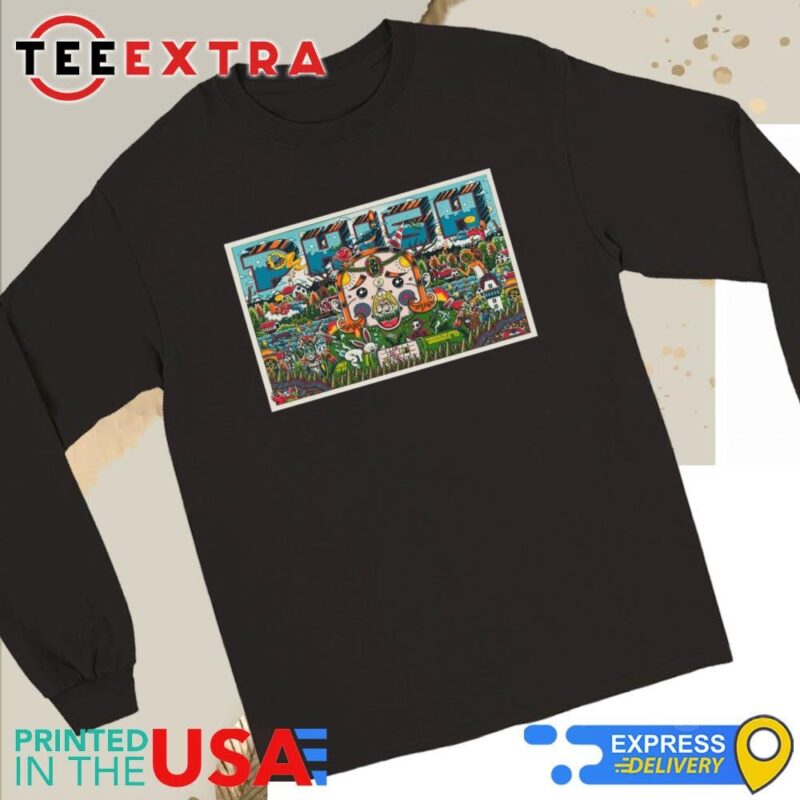 Official Phish July 23-24 2024 Mohegan Sun Arena Uncasville CT Long Sleeve Tee