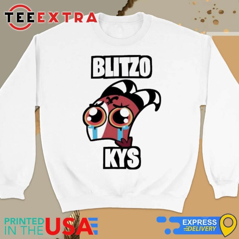 Official Shark Robot Merch Blitzo Kys Sweatshirt