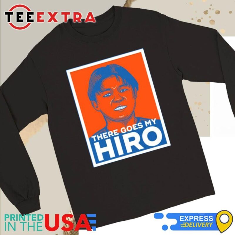 Official Mets Hiro Fujiwara There Goes My Hiro Long Sleeve Tee