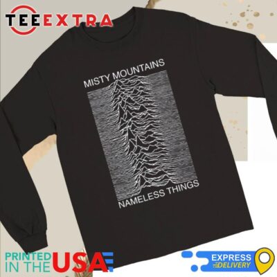 Official Rogue Print Co Misty Mountains Nameless Things Long Sleeve Tee