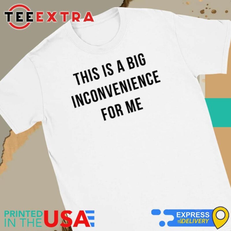 Official Angel Reese This Is A Big Inconvenience For Me Women Tee