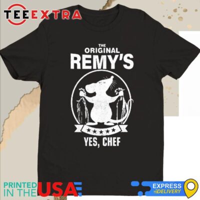 Official The Bear x Ratatouille The Original Remy's Yes Chef Shirt