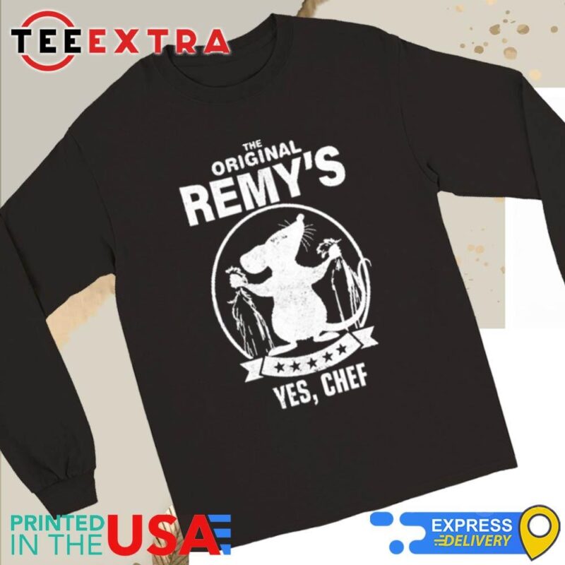 Official The Bear x Ratatouille The Original Remy's Yes Chef Long Sleeve Tee