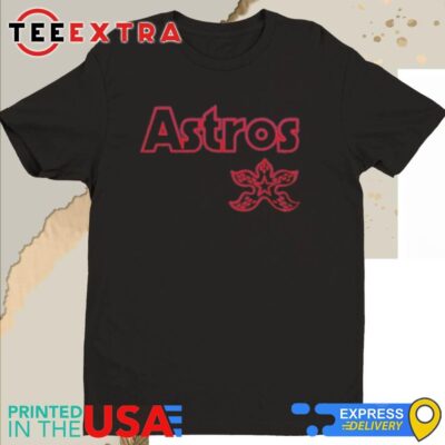 Official Stranger Things Night Astros 2024 Shirt