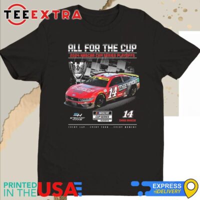 Official Chase Briscoe Stewart-Haas Racing Team 2024 NASCAR Cup Series Playoffs Shirt