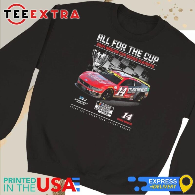 Official Chase Briscoe Stewart-Haas Racing Team 2024 NASCAR Cup Series Playoffs Sweatshirt