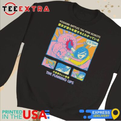 Official The Flaming Lips Yoshimi Tour Sweatshirt