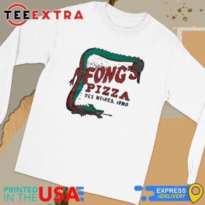 Official Fong's Pizza Long Sleeve Tee