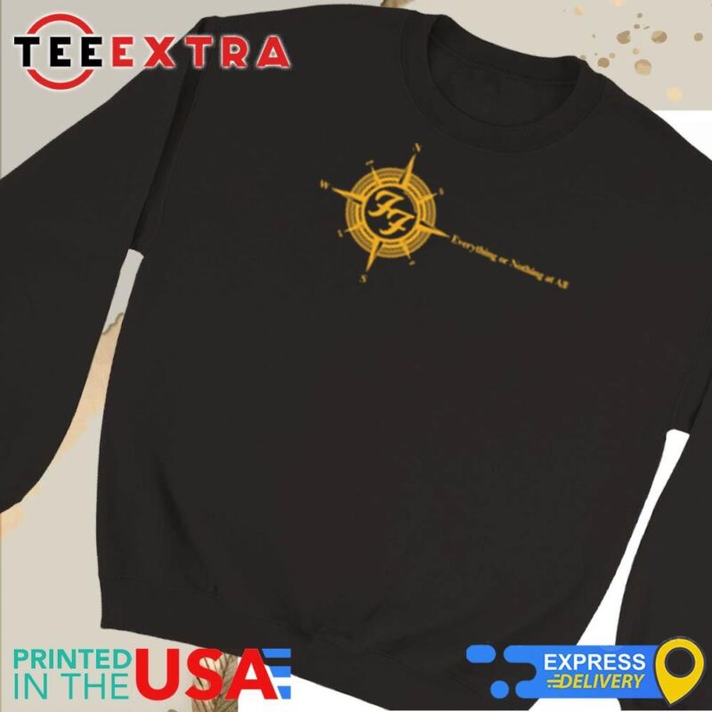 Official Foo Fighters Compass Everything Or Nothing At All Sweatshirt
