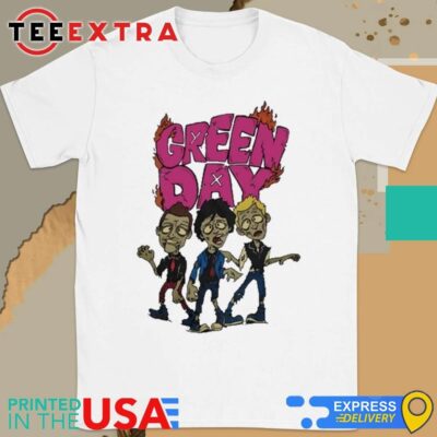 Official Green Day Zombie Tour 2024 Shirt