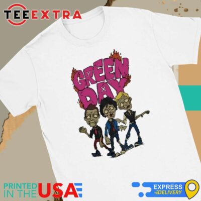 Official Green Day Zombie Tour 2024 Women Tee